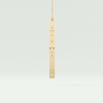 0.20 CT Eternal Cross Moissanite Diamond Necklace For Him 4