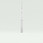 0.20 CT Eternal Cross Moissanite Diamond Necklace For Him 8