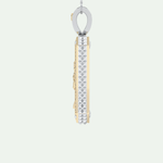 0.45 CT Jesus With Round Moissanite Diamond Stones Necklace 7
