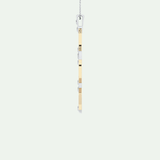 0.50  CT Cross White Moissanite Diamond Necklace For Him 7