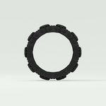 4.7 CT Classic Black Moissanite Diamond Men's Wedding Band 2