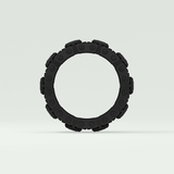 4.7 CT Classic Black Moissanite Diamond Men's Wedding Band 2