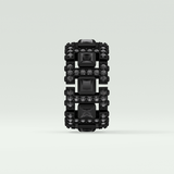 4.7 CT Classic Black Moissanite Diamond Men's Wedding Band 3