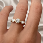 2 CT Round Halo & Pave Lab Grown Diamond Engagement Ring
