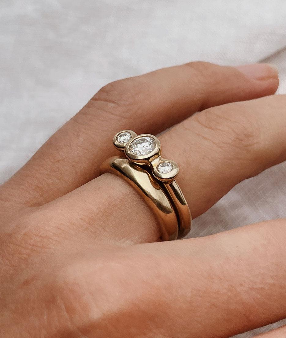 2 CT Round Halo & Pave Lab Grown Diamond Engagement Ring