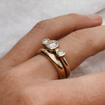 2 CT Round Halo & Pave Lab Grown Diamond Engagement Ring