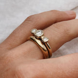 2 CT Round Halo & Pave Lab Grown Diamond Engagement Ring