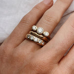 2 CT Round Halo & Pave Lab Grown Diamond Engagement Ring