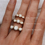 2 CT Round Halo & Pave Lab Grown Diamond Engagement Ring
