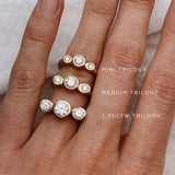 2 CT Round Halo & Pave Lab Grown Diamond Engagement Ring