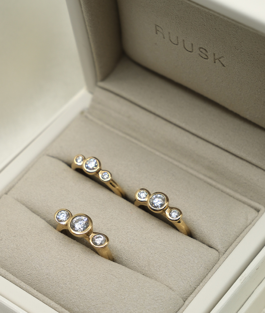 2 CT Round Halo & Pave Lab Grown Diamond Engagement Ring