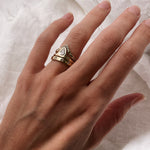 2 CT Round Halo & Pave Lab Grown Diamond Engagement Ring