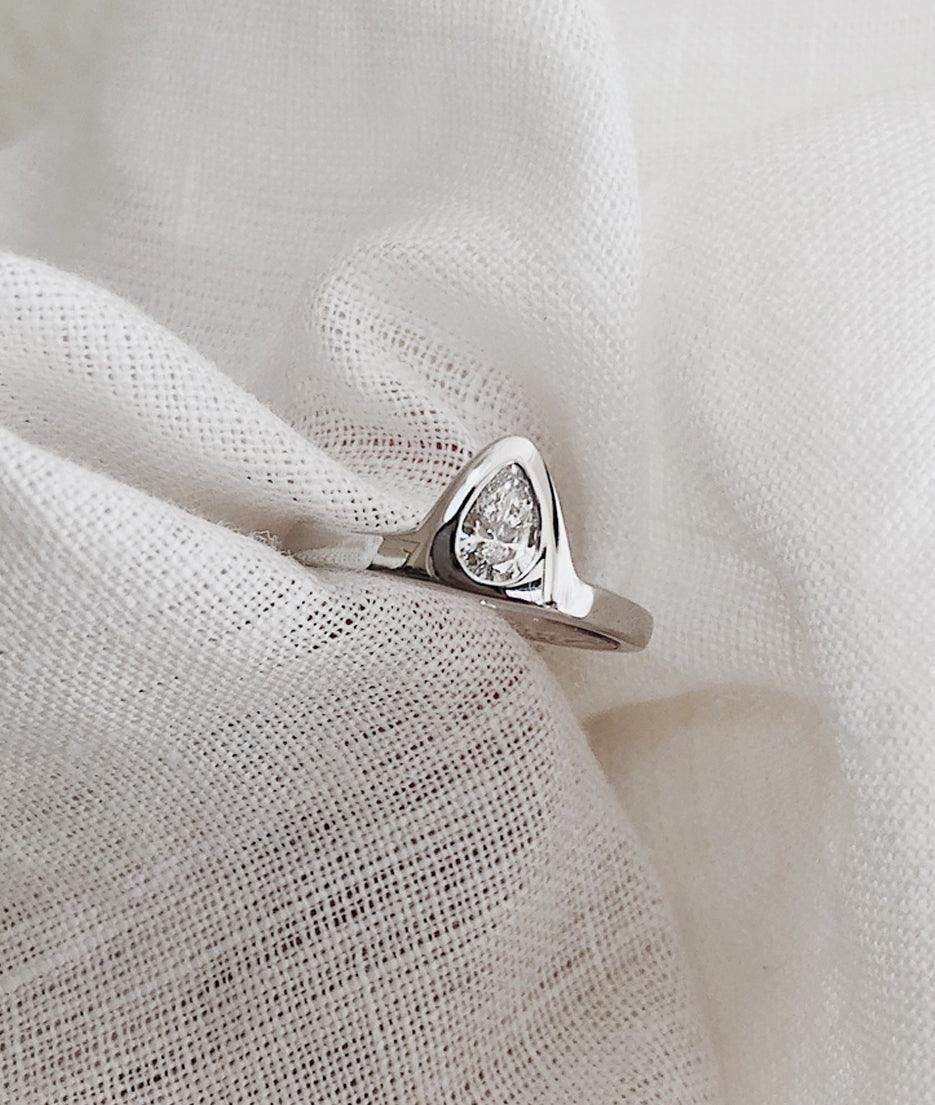 2 CT Round Halo & Pave Lab Grown Diamond Engagement Ring