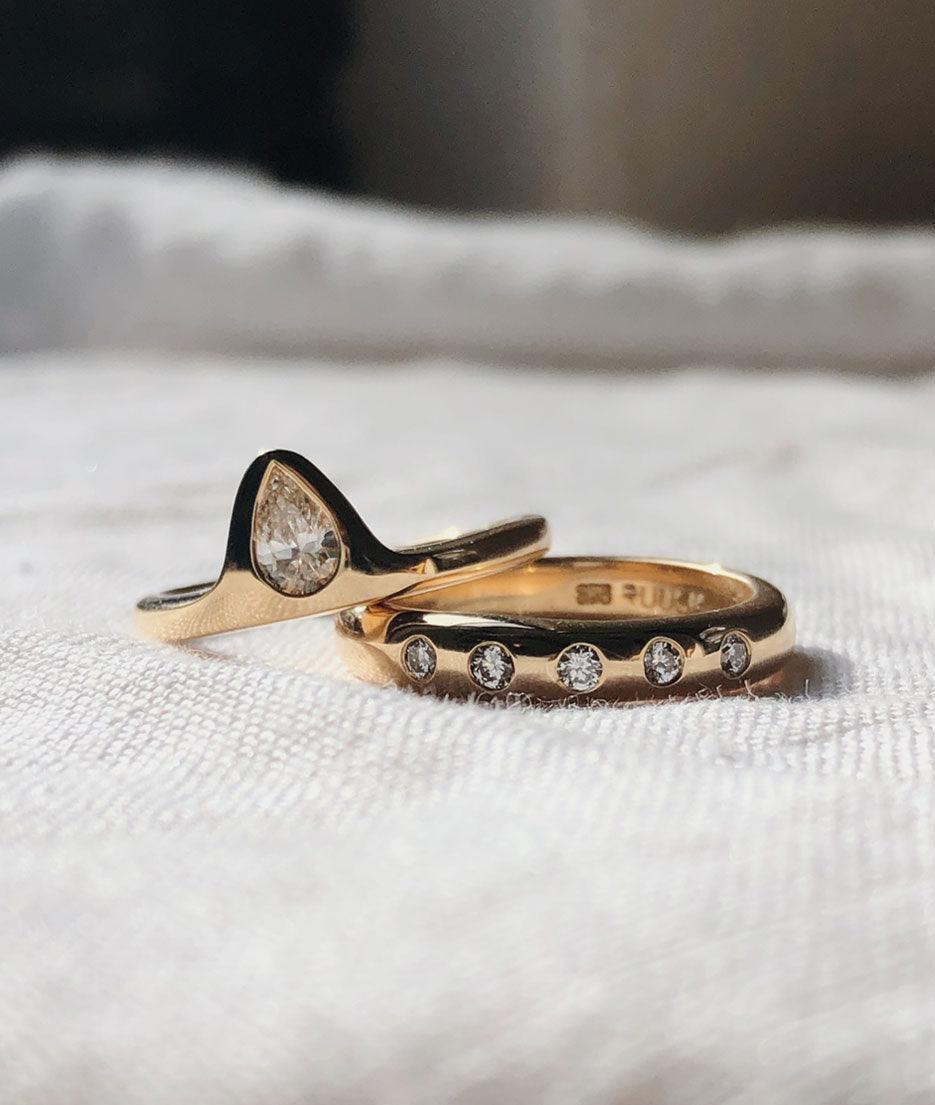 2 CT Round Halo & Pave Lab Grown Diamond Engagement Ring