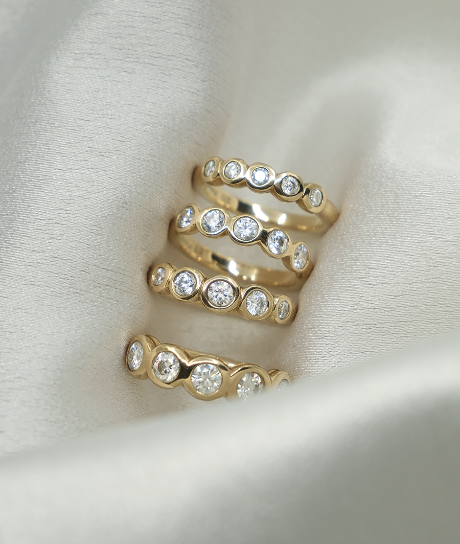 2 CT Round Halo & Pave Lab Grown Diamond Engagement Ring