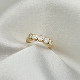 2 CT Round Halo & Pave Lab Grown Diamond Engagement Ring