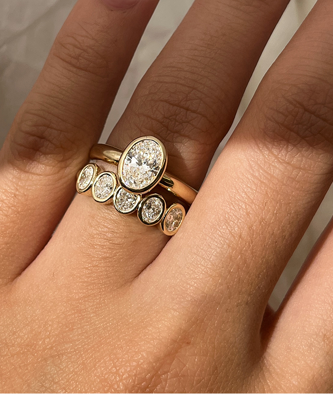 2 CT Round Halo & Pave Lab Grown Diamond Engagement Ring