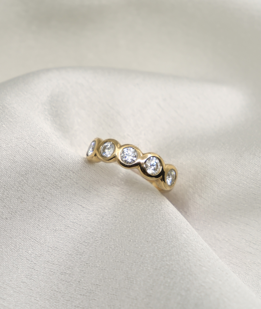 2 CT Round Halo & Pave Lab Grown Diamond Engagement Ring