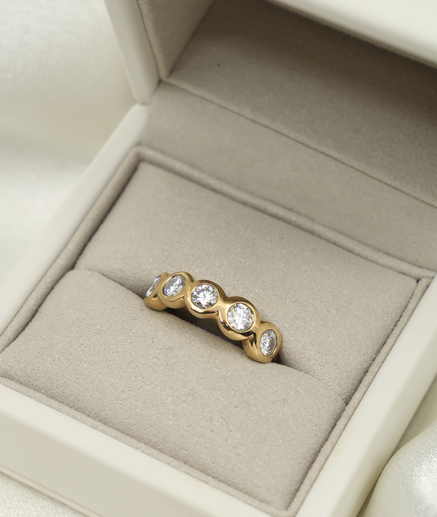 2 CT Round Halo & Pave Lab Grown Diamond Engagement Ring