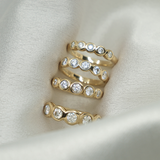 2 CT Round Halo & Pave Lab Grown Diamond Engagement Ring