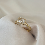 2 CT Round Halo & Pave Lab Grown Diamond Engagement Ring