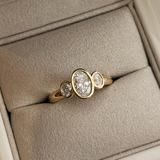 2 CT Round Halo & Pave Lab Grown Diamond Engagement Ring