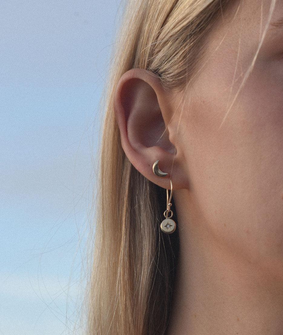 2 CT Round Halo & Pave Lab Grown Diamond Earring
