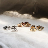 2 CT Round Halo & Pave Lab Grown Diamond Earring