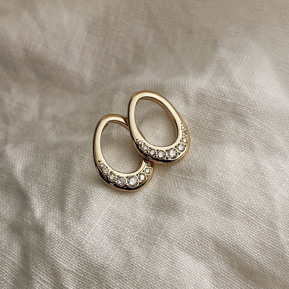 2 CT Round Halo & Pave Lab Grown Diamond Earring