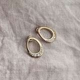 2 CT Round Halo & Pave Lab Grown Diamond Earring