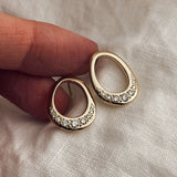 2 CT Round Halo & Pave Lab Grown Diamond Earring