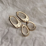 2 CT Round Halo & Pave Lab Grown Diamond Earring