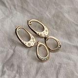 2 CT Round Halo & Pave Lab Grown Diamond Earring