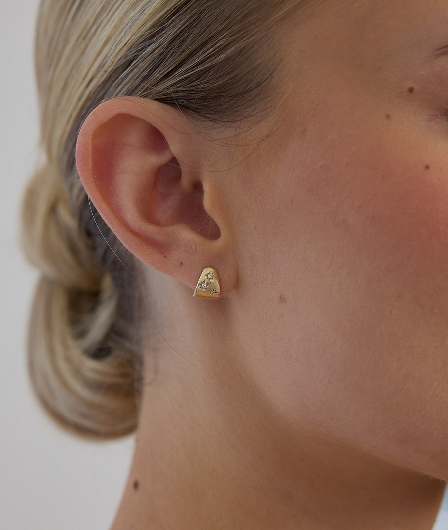2 CT Round Halo & Pave Lab Grown Diamond Earring