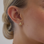 2 CT Round Halo & Pave Lab Grown Diamond Earring