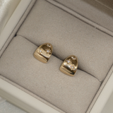 2 CT Round Halo & Pave Lab Grown Diamond Earring