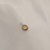 1.0 CT Pear Bezel Solitaire Lab Grown Diamond Necklace