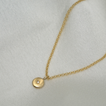 1.0 CT Pear Bezel Solitaire Lab Grown Diamond Necklace