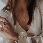 1.0 CT Pear Bezel Solitaire Lab Grown Diamond Necklace