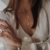 1.0 CT Pear Bezel Solitaire Lab Grown Diamond Necklace