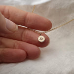 1.0 CT Pear Bezel Solitaire Lab Grown Diamond Necklace