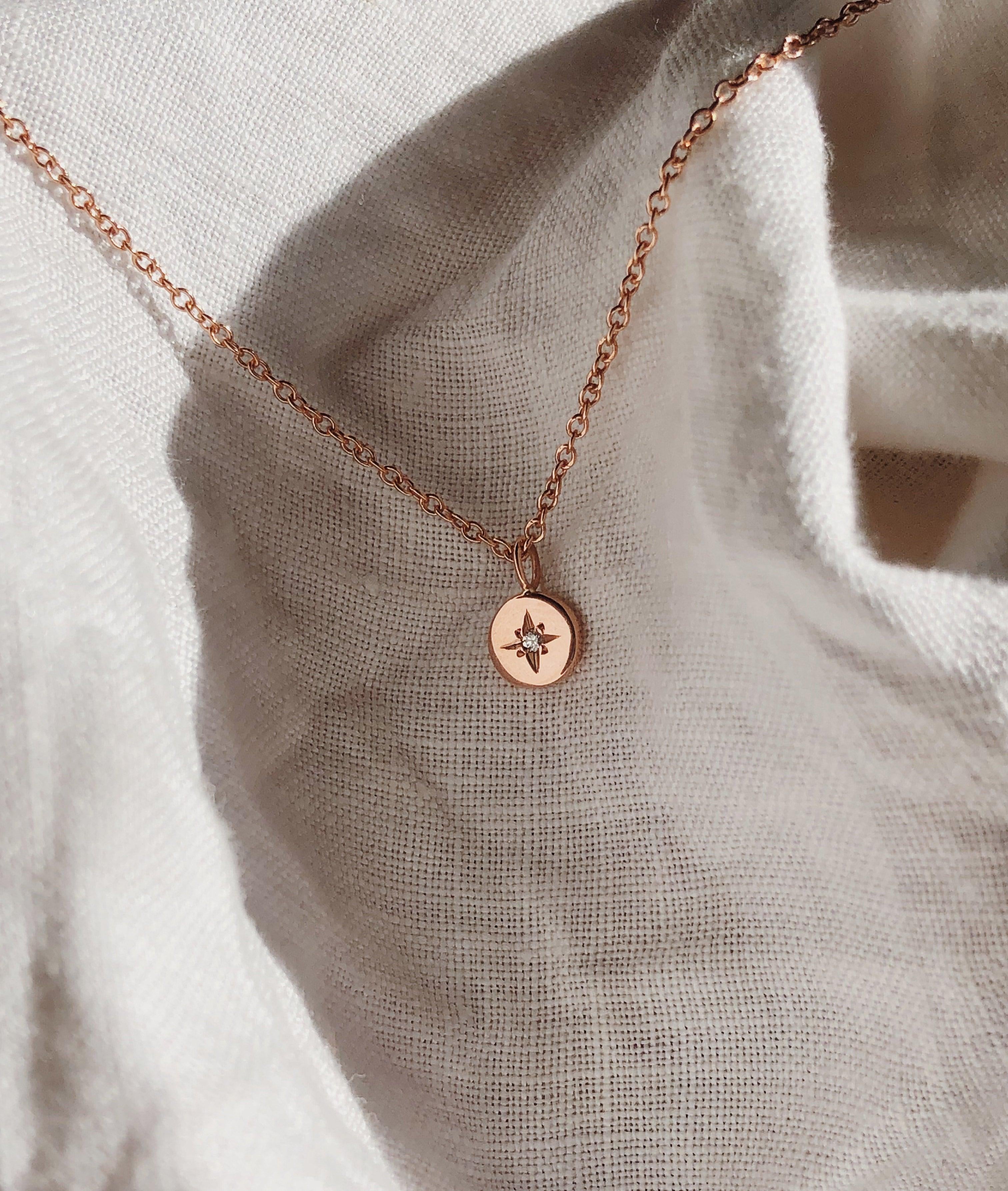 1.0 CT Pear Bezel Solitaire Lab Grown Diamond Necklace