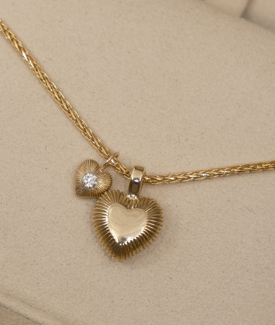 1.0 CT Pear Bezel Solitaire Lab Grown Diamond Necklace