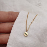 1.0 CT Pear Bezel Solitaire Lab Grown Diamond Necklace