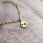 1.0 CT Pear Bezel Solitaire Lab Grown Diamond Necklace