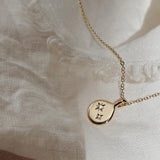 1.0 CT Pear Bezel Solitaire Lab Grown Diamond Necklace