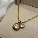 1.0 CT Pear Bezel Solitaire Lab Grown Diamond Necklace