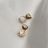 1.0 CT Pear Bezel Solitaire Lab Grown Diamond Necklace