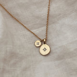 1.0 CT Pear Bezel Solitaire Lab Grown Diamond Necklace