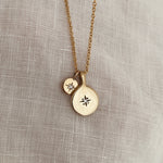 1.0 CT Pear Bezel Solitaire Lab Grown Diamond Necklace
